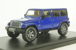 Jeep Wrangler Unlimited Freedom Edition 2013, blue, 86185, Greenlight 1:43