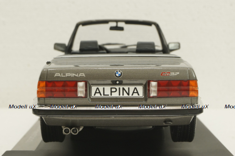 BMW Alpina C2 2.7 E30 Cabriolet metallic-grey, 1986, MCG18384, MCG 1:18