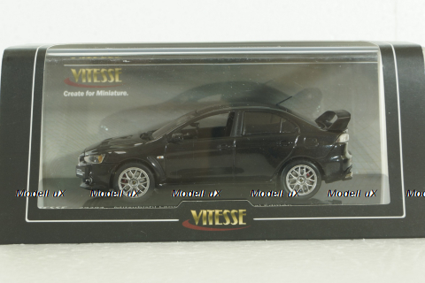 Mitsubishi Lancer Evolution X 2012, black, 29294, Vitesse 1:43