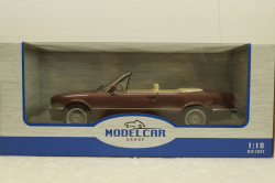 BMW 325i E30 Cabriolet  darkred metallic, 1985, MCG18380, MCG 1:18