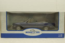 BMW 325i E30 Cabriolet  blue metallic, 1985, MCG18381, MCG 1:18