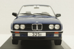 BMW 325i E30 Cabriolet  blue metallic, 1985, MCG18381, MCG 1:18