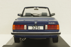 BMW 325i E30 Cabriolet  blue metallic, 1985, MCG18381, MCG 1:18