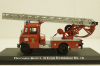 Mercedes L 319 "Feuerwehr" mit  Drehleiter DL 18, 02807, Schuco 1:43