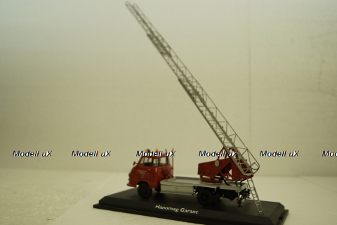 Hanomag Garant fire engine aerial ladder, Schuco 1:43