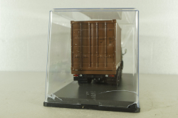 Камаз-53212 Контейнеровоз, хаки/коричневый, SSM1281, SSM 1:43