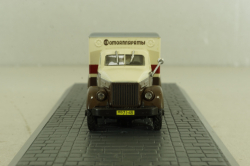 КИ-51 фургон Фото, на шасси Газ-51  коричневый/бежевый, АА162, Direkt Collections 1:72