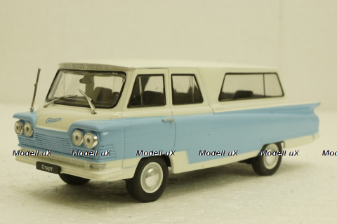 Старт, бело/синий, Автолегенды СССР №7, 1:43