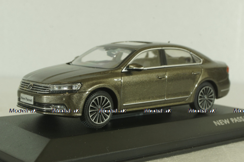 Volkswagen Passat (B7) 2011, brown, dealer edition 1:43