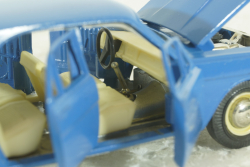 Газ-24, синий, июнь 86г.,  Тантал/Радон 1:43