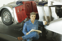 Фигурка Механик с кофе, American Diorama 1:18