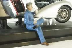 Фигурка Механик с кофе, American Diorama 1:18