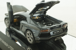 Lamborghini Aventador LP700-4 2011, metallic grey, 54646, AutoArt 1:43