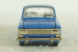 Москвич-412, синий, февраль 92г., Тантал/Радон 1:43