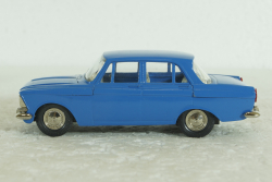 Москвич-412, синий, февраль 92г., Тантал/Радон 1:43