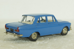 Москвич-412, синий, февраль 92г., Тантал/Радон 1:43