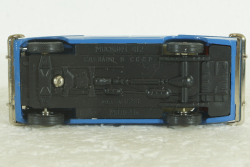 Москвич-412, синий, февраль 92г., Тантал/Радон 1:43