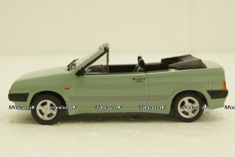 Ваз-2108 Наташа, зеленый, Автолегенды СССР №111, 1:43