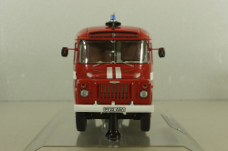 Кавз-685М, пожарный автобус АГДЗС г. Барнаул 1985 г., 168508, Dip Models 1:43
