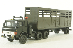 Камаз-5410 с п/прицепом Скотовоз, Арек 1:43
