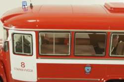 Кавз-685М, пожарный автобус КПП ГДЗС г. Старая Русса 2005 г., 168509, Dip Models 1:43