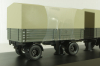 Krupp Titan planet LKW with trailer, grey, 025603, Schuco 1:43