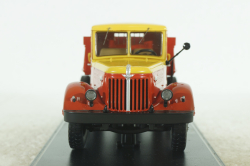 Маз-205, самосвал, желтый/красный, SSM1053, SSM 1:43