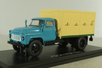 ГЗСА-3704(52) автомобиль для перевозки хлеба, голубой, SSM1327, SSM 1:43
