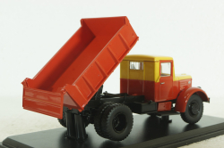 Маз-205, самосвал, желтый/красный, SSM1053, SSM 1:43