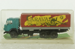Камаз-53212, борт с тентом Caravan, декабрь 89г., Арек 1:43