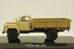 Газ-52-04, бортовой, бежевый 1983г, Dip 105201 1:43