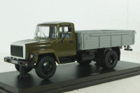 Газ-3307 (двигун ЗМЗ-513) деревяний борт, 1989, SSM1151, SSM 1:43