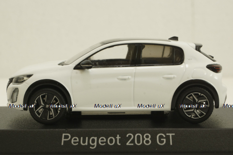 Peugeot 208 GT 2024, white, 472841, Norev 1:43