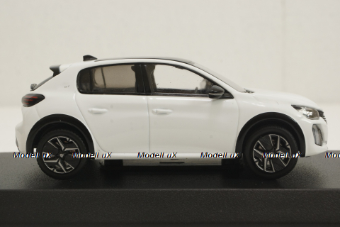 Peugeot 208 GT 2024, white, 472841, Norev 1:43