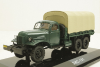 Зис-151 бортовой  с тентом, 1951г, зеленый, 115101, DiP Models 1:43