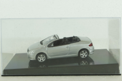 Peugeot 307CC Cabriolet 2003 silver, Altaya 1:43 