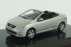 Peugeot 307CC Cabriolet 2003 silver, Altaya 1:43 