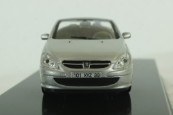 Peugeot 307CC Cabriolet 2003 silver, Altaya 1:43 