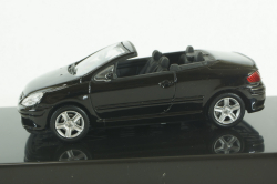 Peugeot 307CC Cabriolet 2003, black, Altaya 1:43