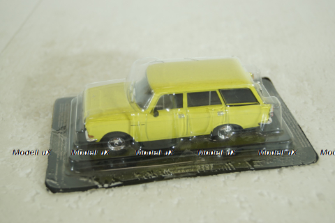 Москвич-2137 Желтый Автолегенды СССР №133 1:43 С Журналом!