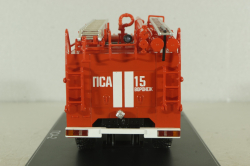 ПСА 2,0-40/2 (43206) модель 008-МИ, автоцистерна пожарная на шасси Урал-43206 , SSM1236, SSM 1:43
