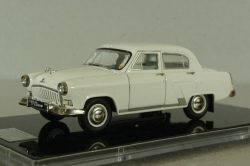 Газ-М 21И Волга 1958 белый, BB-01wh MTC, 1:43