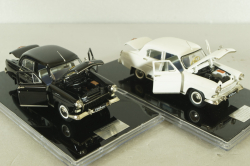 Газ-М 21И Волга 1958 белый, BB-01wh MTC, 1:43