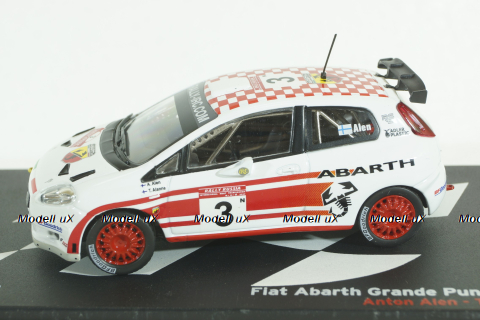 Fiat Abarth Grande Punto S2000 A.Alen Rally Russia 2007, Altaya 1:43