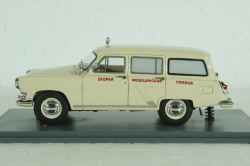 Газ-22Б Волга, Скорая помощь 1966, из к/ф Кавказская пленница, 43813, NEO 1:43