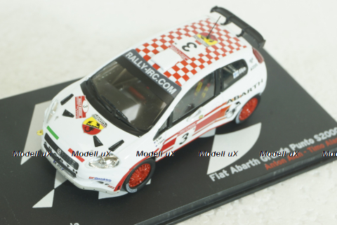 Fiat Abarth Grande Punto S2000 A.Alen Rally Russia 2007, Altaya 1:43
