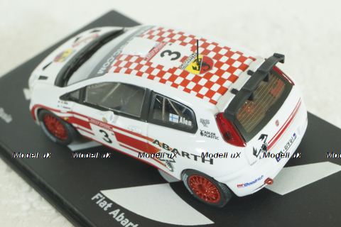 Fiat Abarth Grande Punto S2000 A.Alen Rally Russia 2007, Altaya 1:43