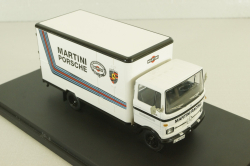 Mercedes LP 608 truck Martini-Porsche racing, white, 03520, Schuco 1:43