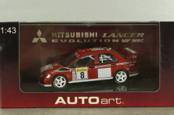 Mitsubishi Lancer Evolution VII WRC 2002#8 Monte Carlo, C.Mcrae/D.Senior, 60252, Autoart 1:43