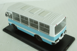 Паз-3205 автобус 1989, голубо-белый, SSM4002, SSM 1:43